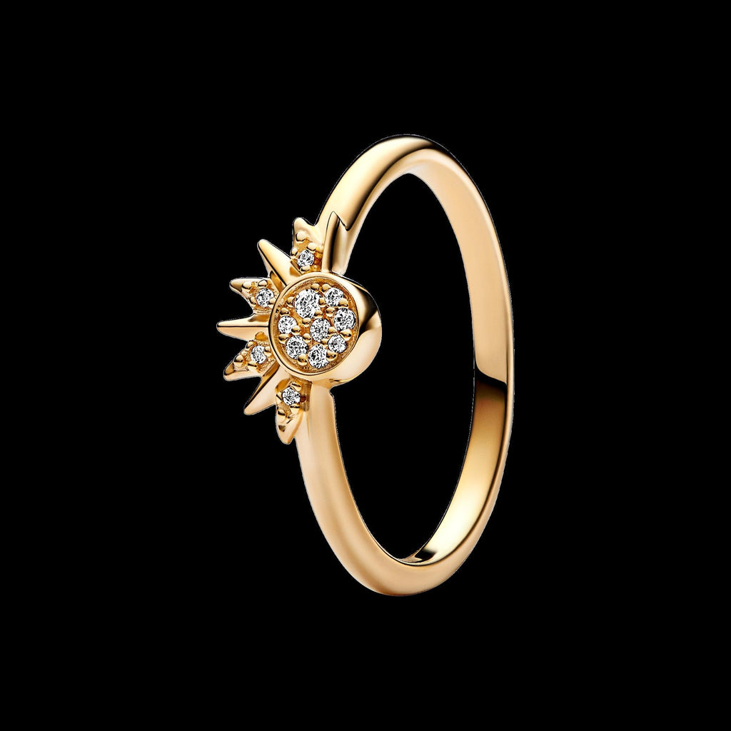 Celestial Sparkling Sun Ring - Original Listing
