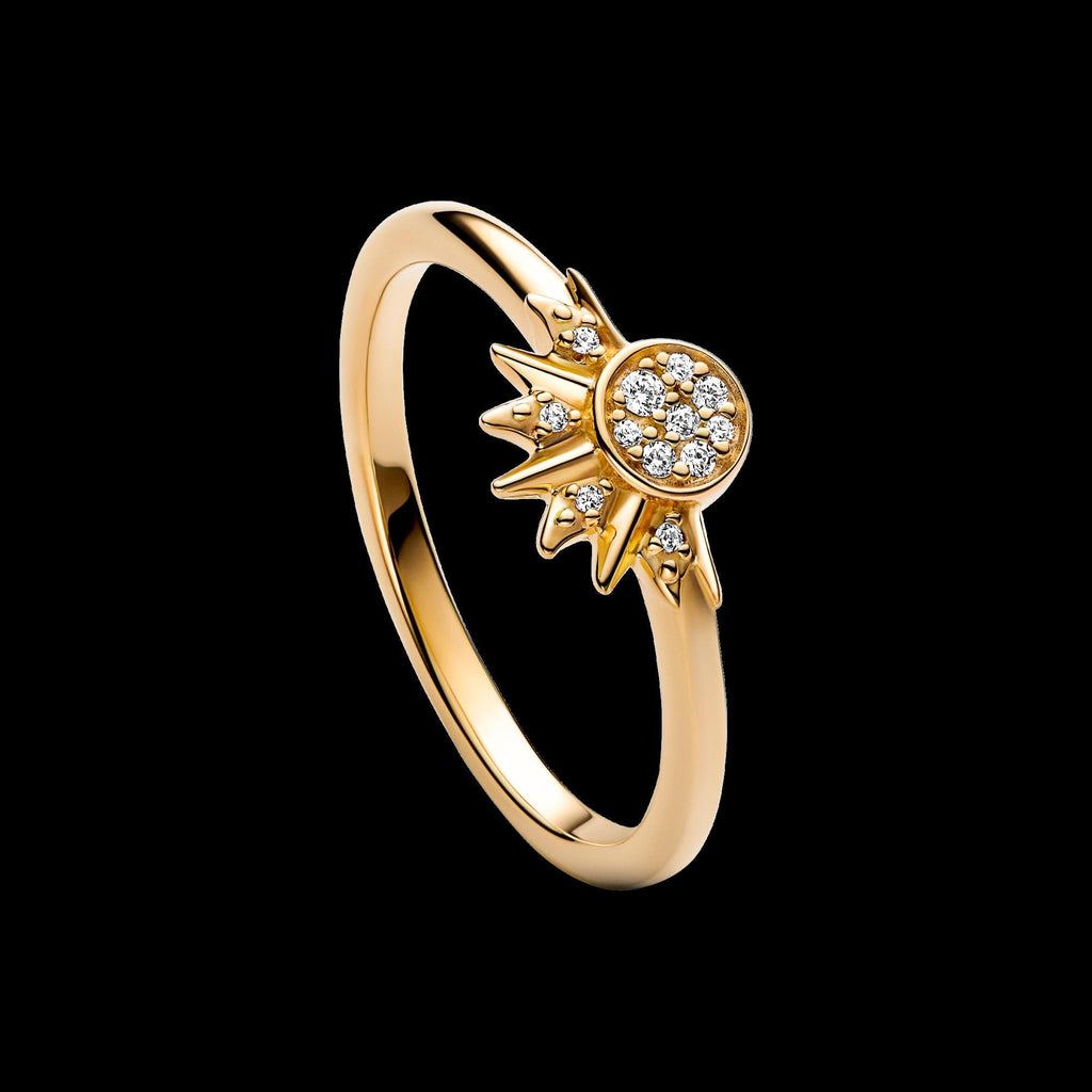 Celestial Sparkling Sun Ring - Original Listing
