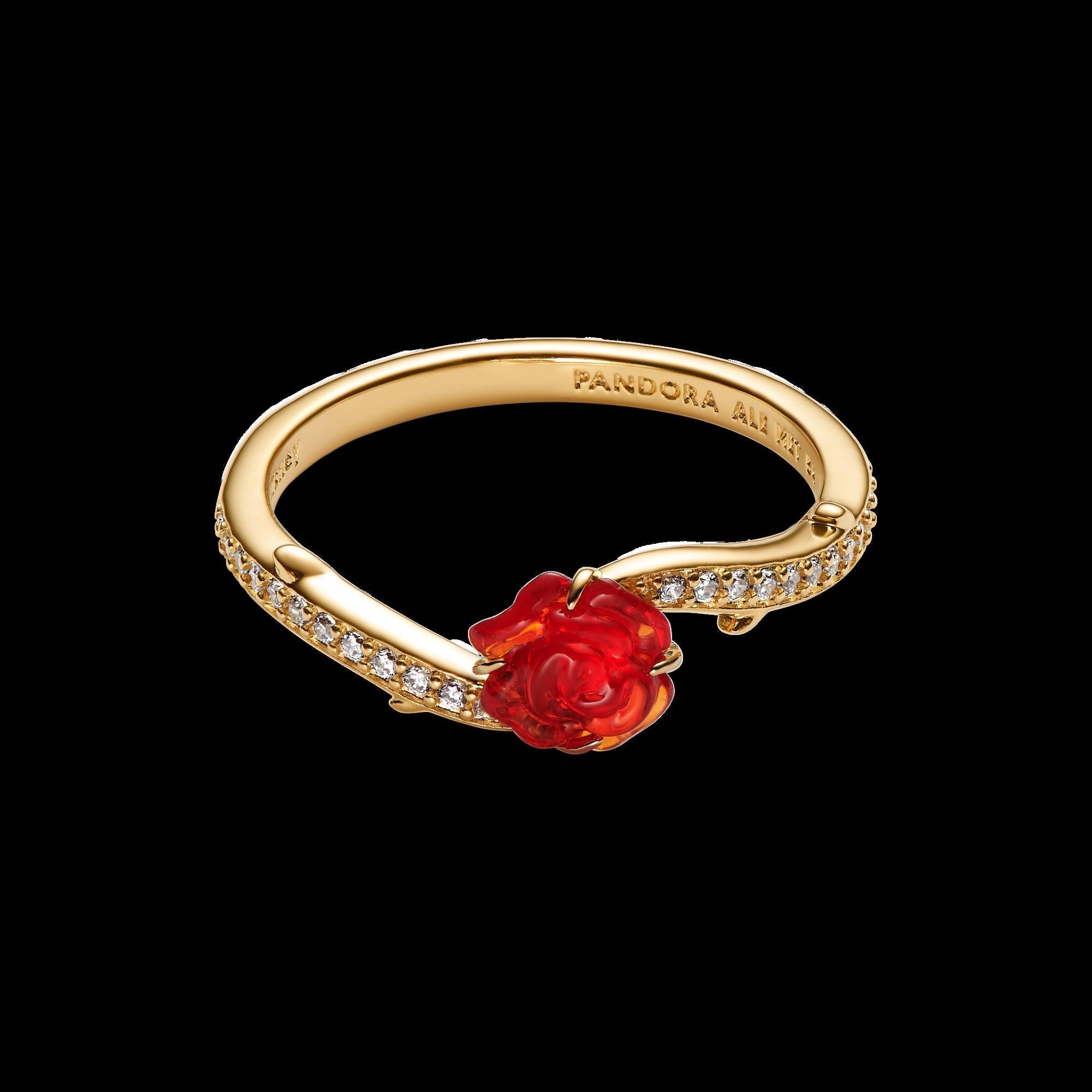 Disney Beauty and the Beast Enchanted Rose Ring - Original Listing