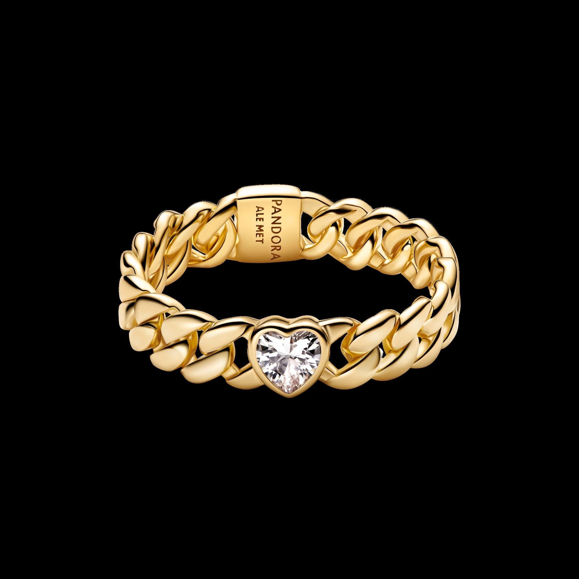 Sparkling Square Clear Halo Ring - Original Listing