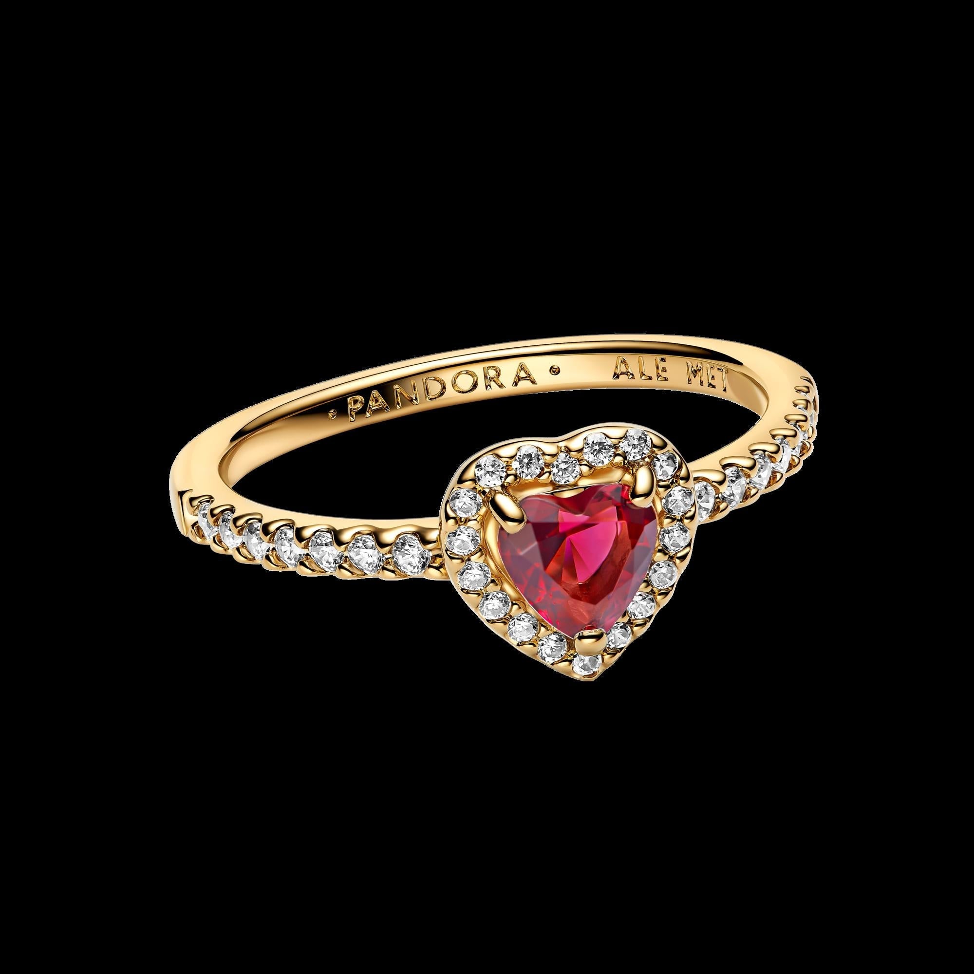 Elevated Heart Ring - Original Listing