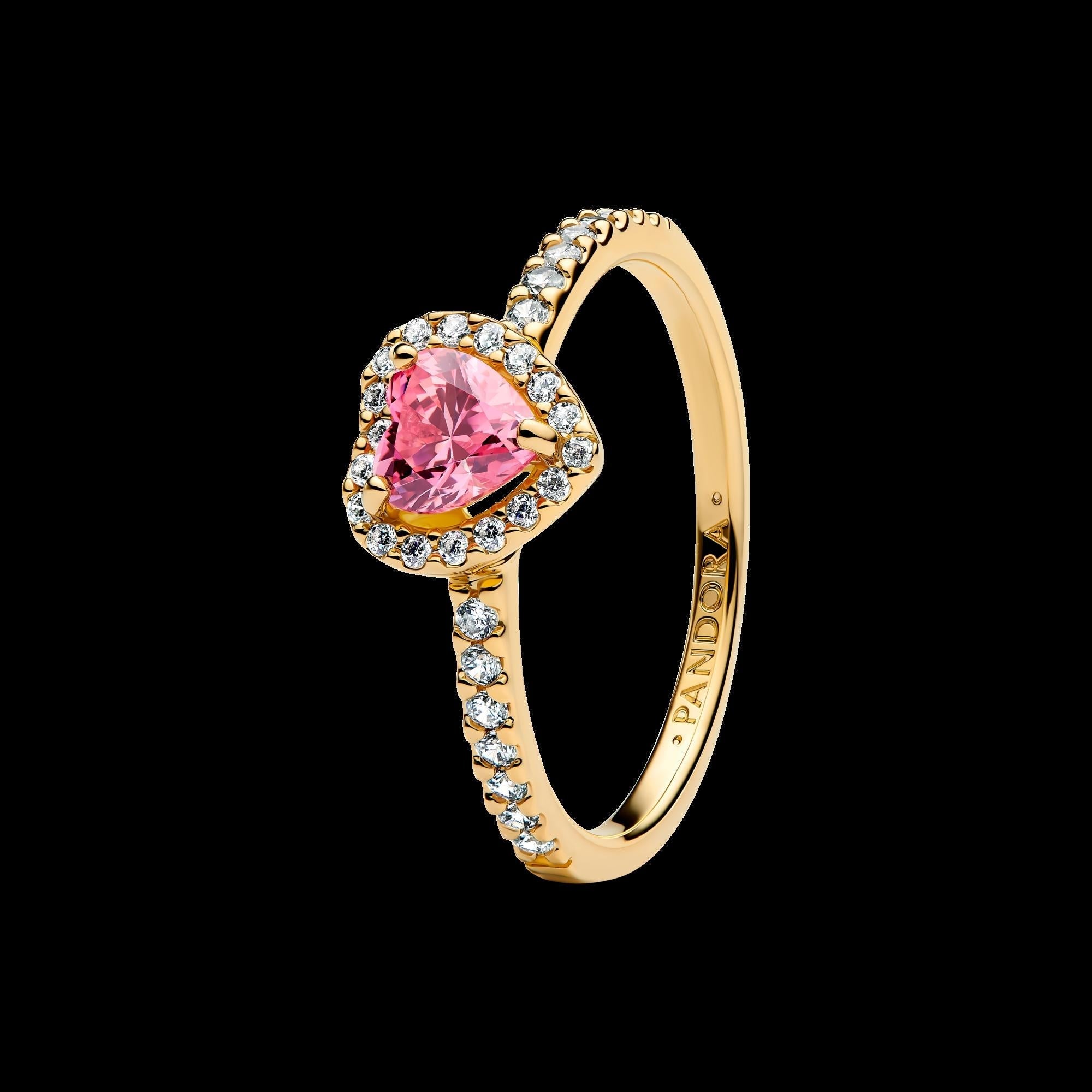 Elevated Pink Heart Ring - Original Listing
