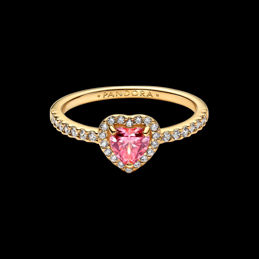 Elevated Pink Heart Ring - Original Listing