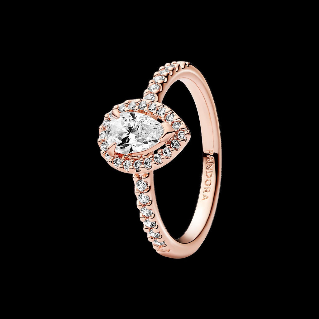 Sparkling Elevated Heart Ring - Original Listing