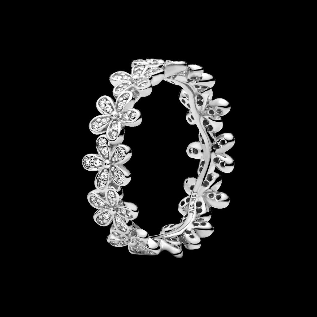 Celestial Blue Sparkling Moon Ring - Original Listing