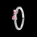 Sparkling Pink Bow Ring - Original Listing