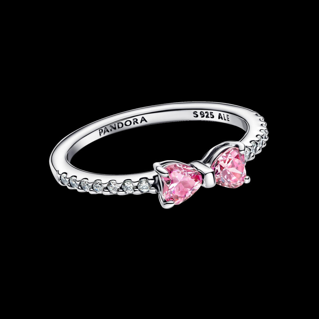 Sparkling Pink Bow Ring - Original Listing