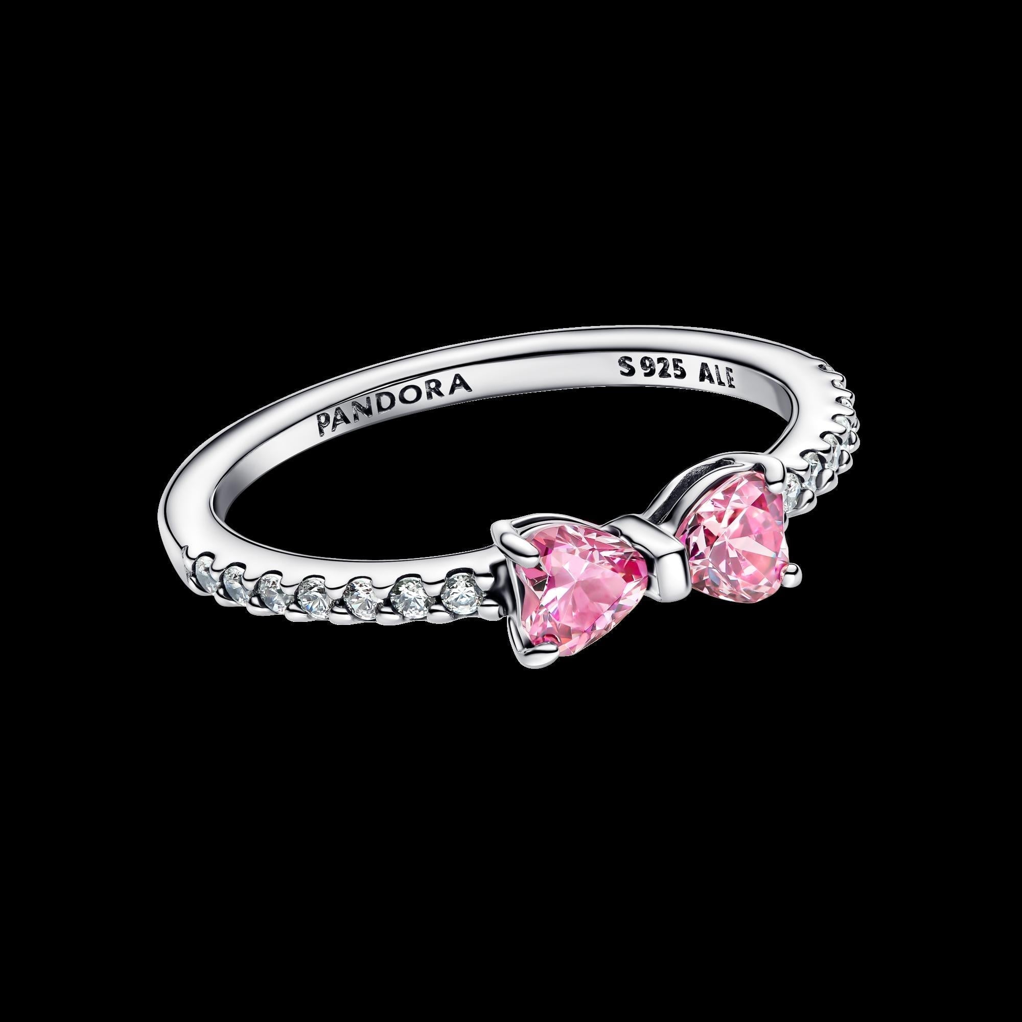 Sparkling Pink Bow Ring - Original Listing