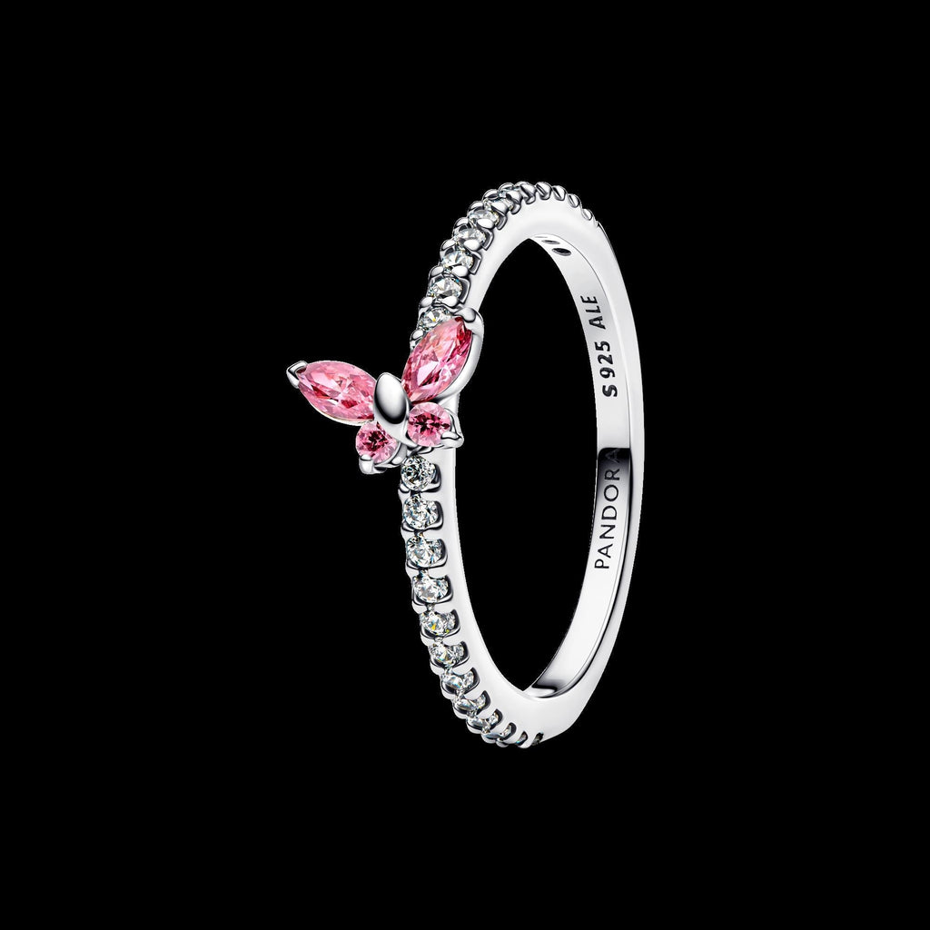 Sparkling Pink Bow Ring - Original Listing