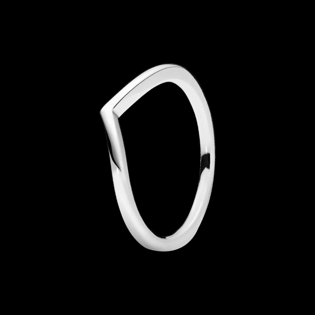 Sparkling Wishbone Heart Ring - Original Listing