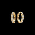 Sparkling Huggie Hoop Earrings - Original Listing