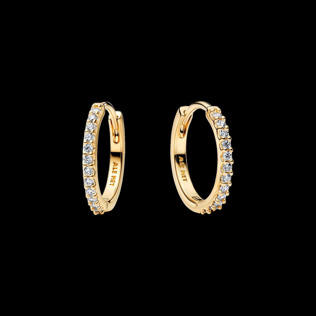 Sparkling Huggie Hoop Earrings - Original Listing