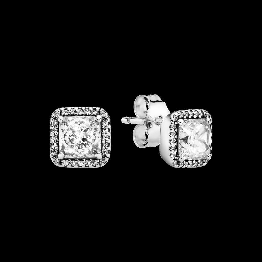 Elevated Heart Stud Earrings - Original Listing