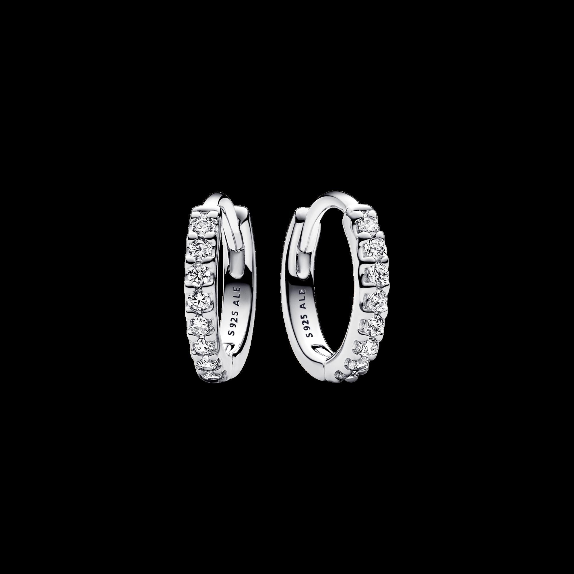 Sparkling Huggie Hoop Earrings - Original Listing