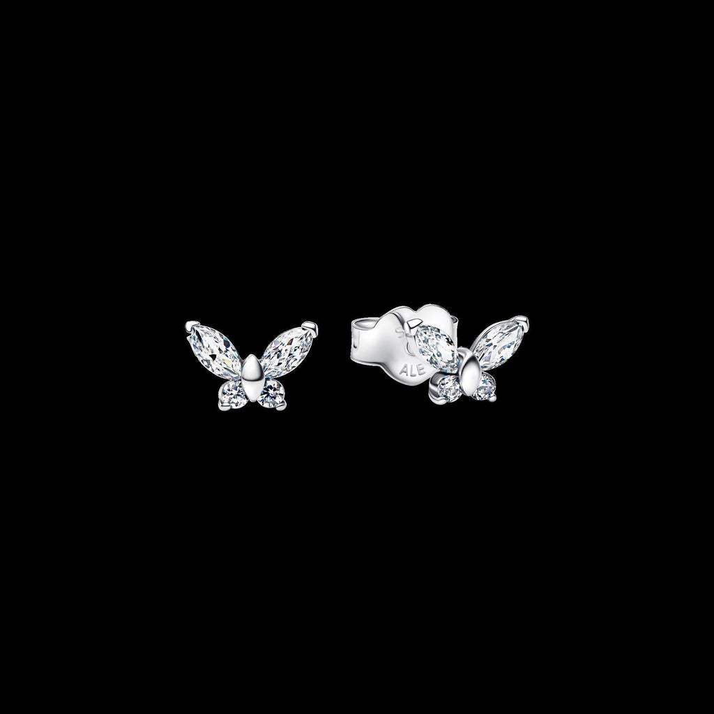 Elevated Pink Heart Stud Earrings - Original Listing