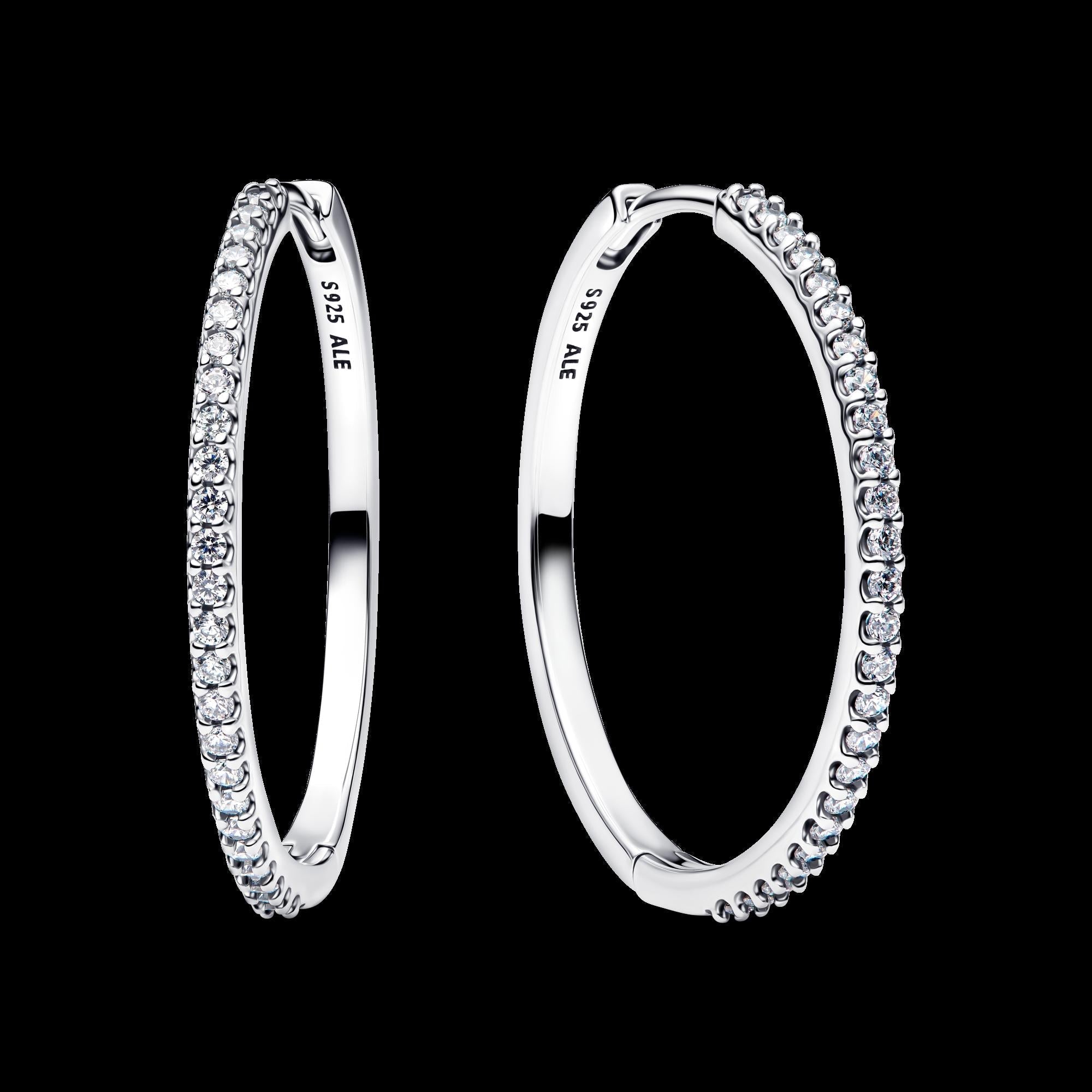 Sparkling Huggie Hoop Earrings - Original Listing