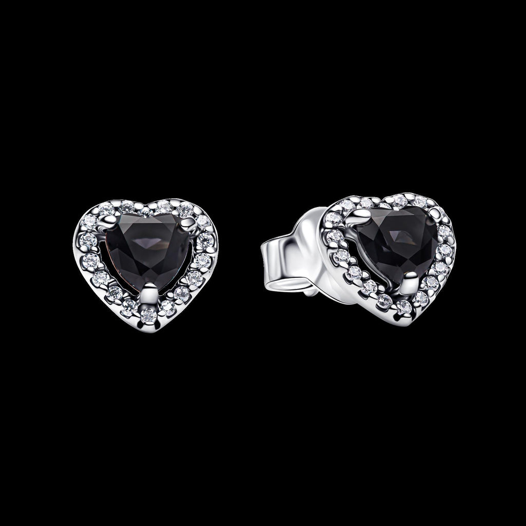 Elevated Heart Stud Earrings - Original Listing