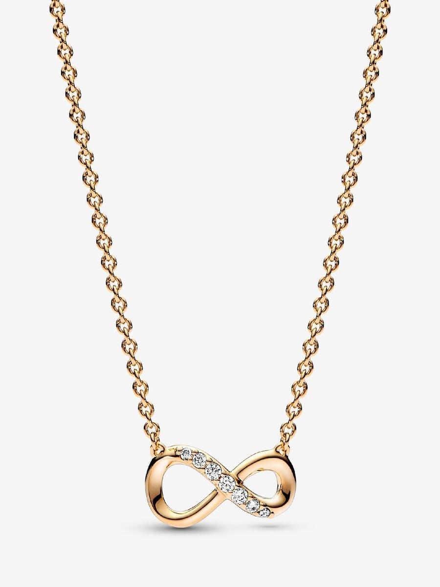 Sparkling Infinity Heart Collier Necklace - Original Listing