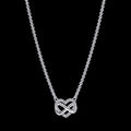Sparkling Infinity Heart Collier Necklace - Original Listing