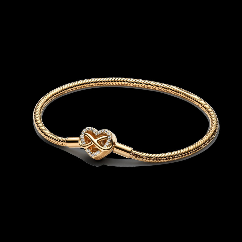 Sparkling Infinity Heart Collier Necklace - Original Listing