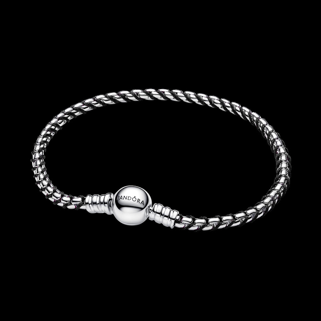 Pandora Moments Barrel Clasp Snake Chain Bracelet - Original Listing