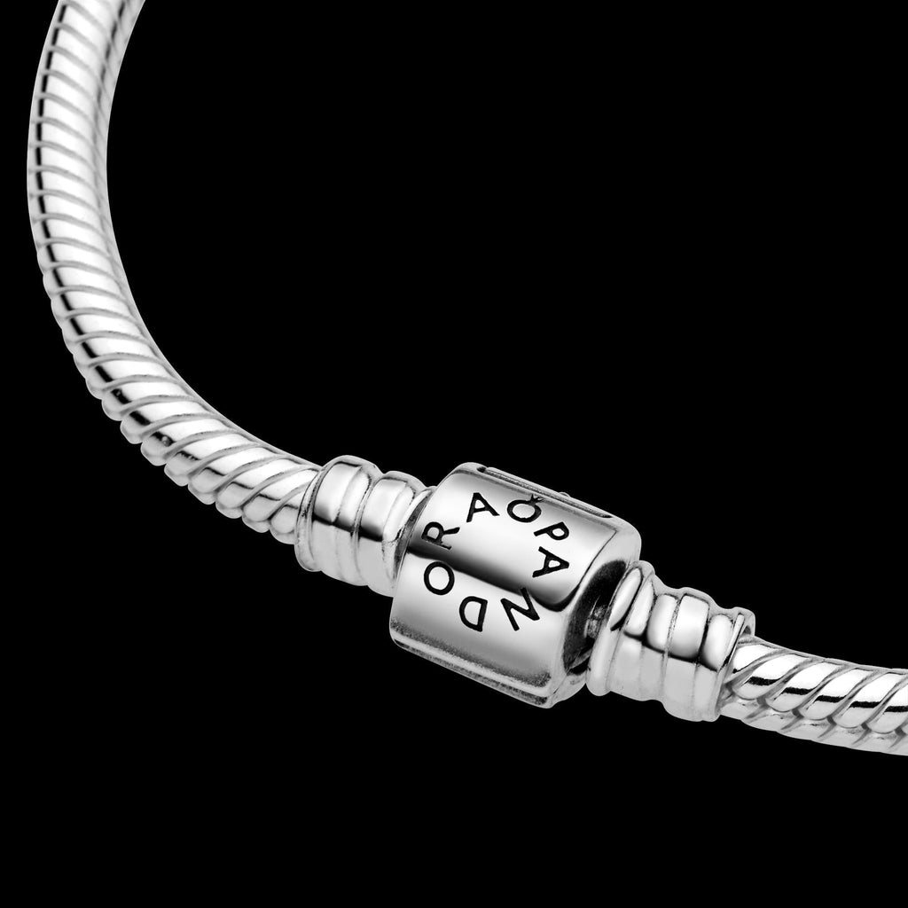 Pandora Moments Barrel Clasp Snake Chain Bracelet - Original Listing