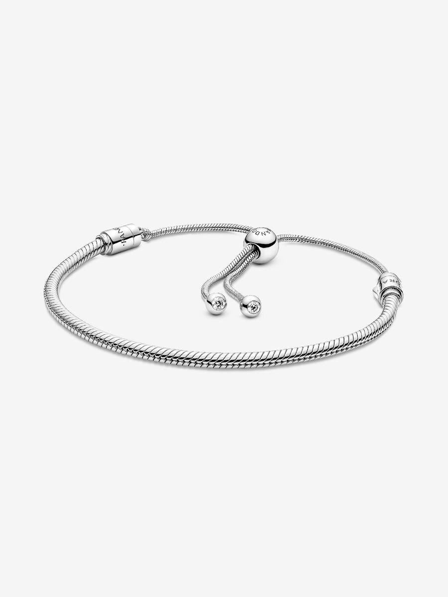 Pandora Moments Barrel Clasp Snake Chain Bracelet - Original Listing