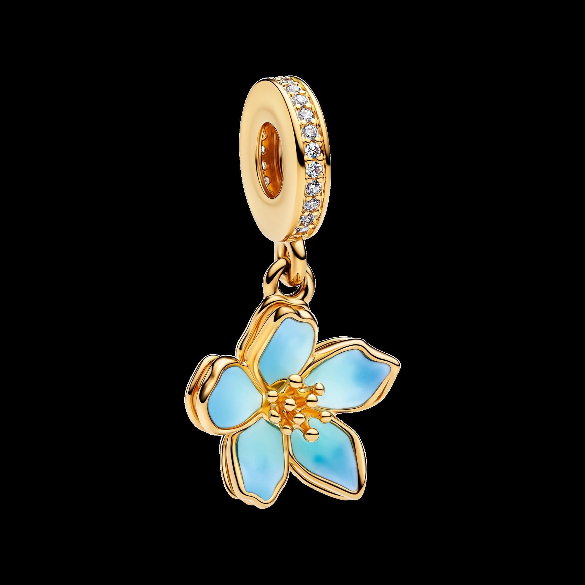 Treated Freshwater Cultured Baroque Pearl Cloud Dangle Charm - Original Listing