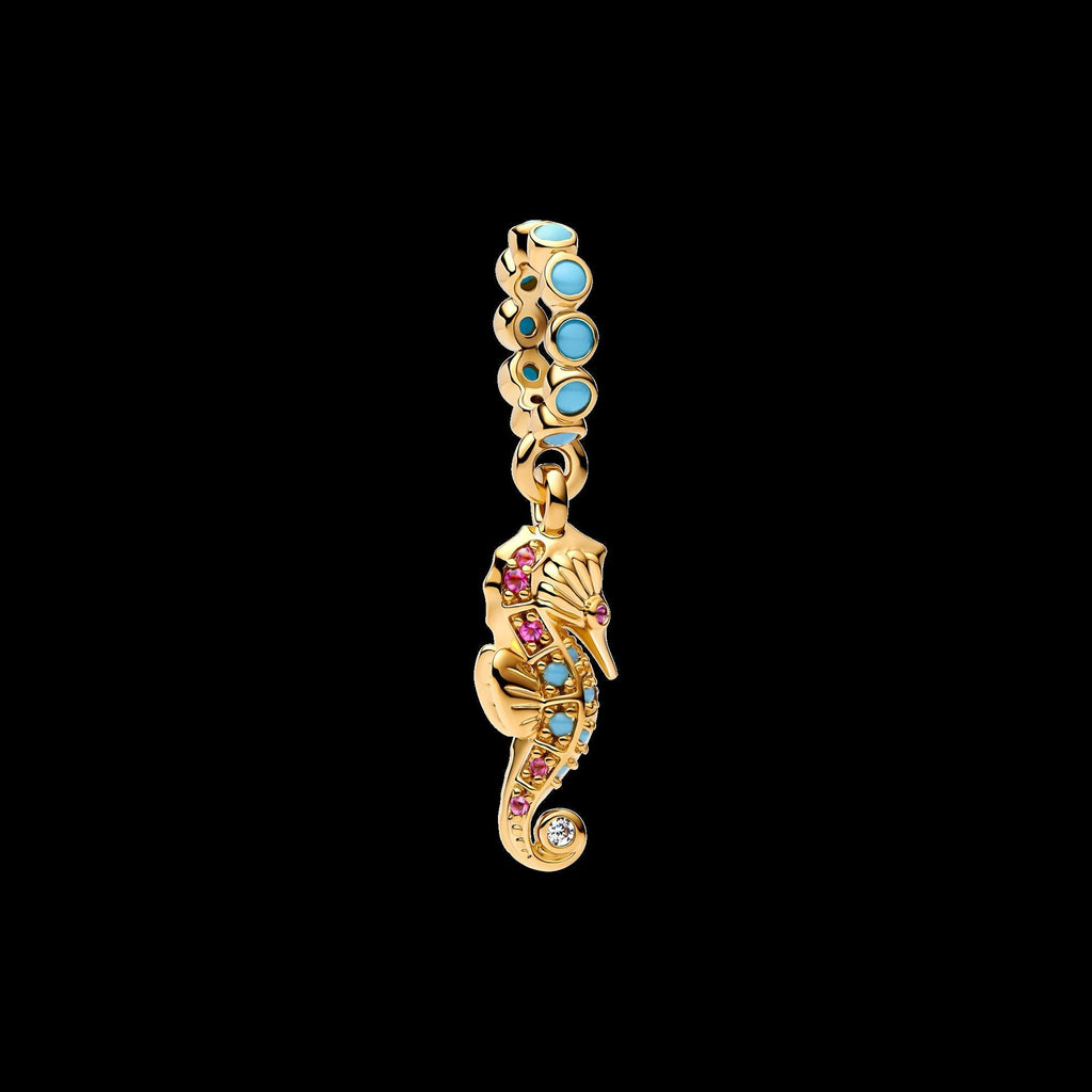 Treated Freshwater Cultured Baroque Pearl Squid Dangle Charm - Original Listing