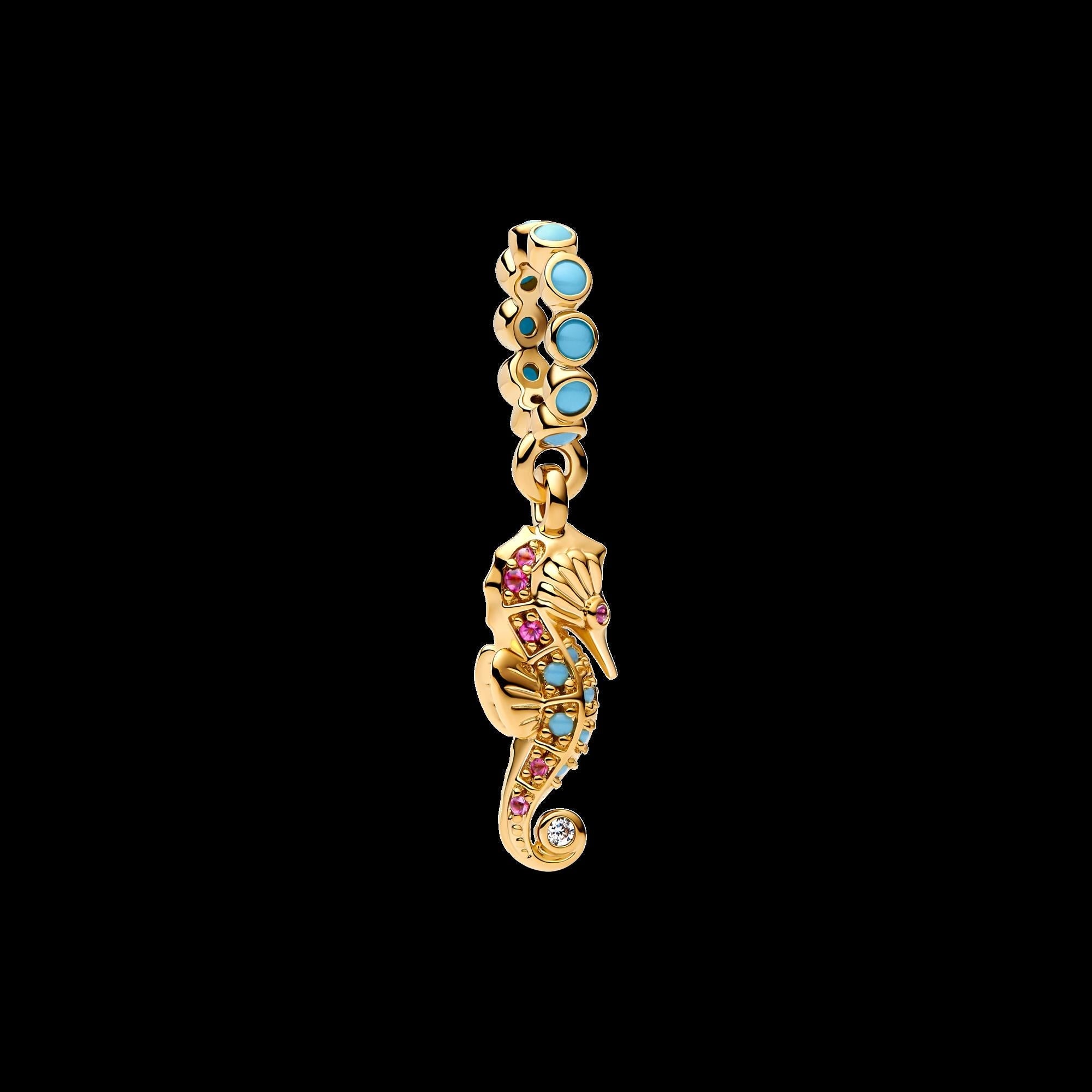 Treated Freshwater Cultured Baroque Pearl Squid Dangle Charm - Original Listing