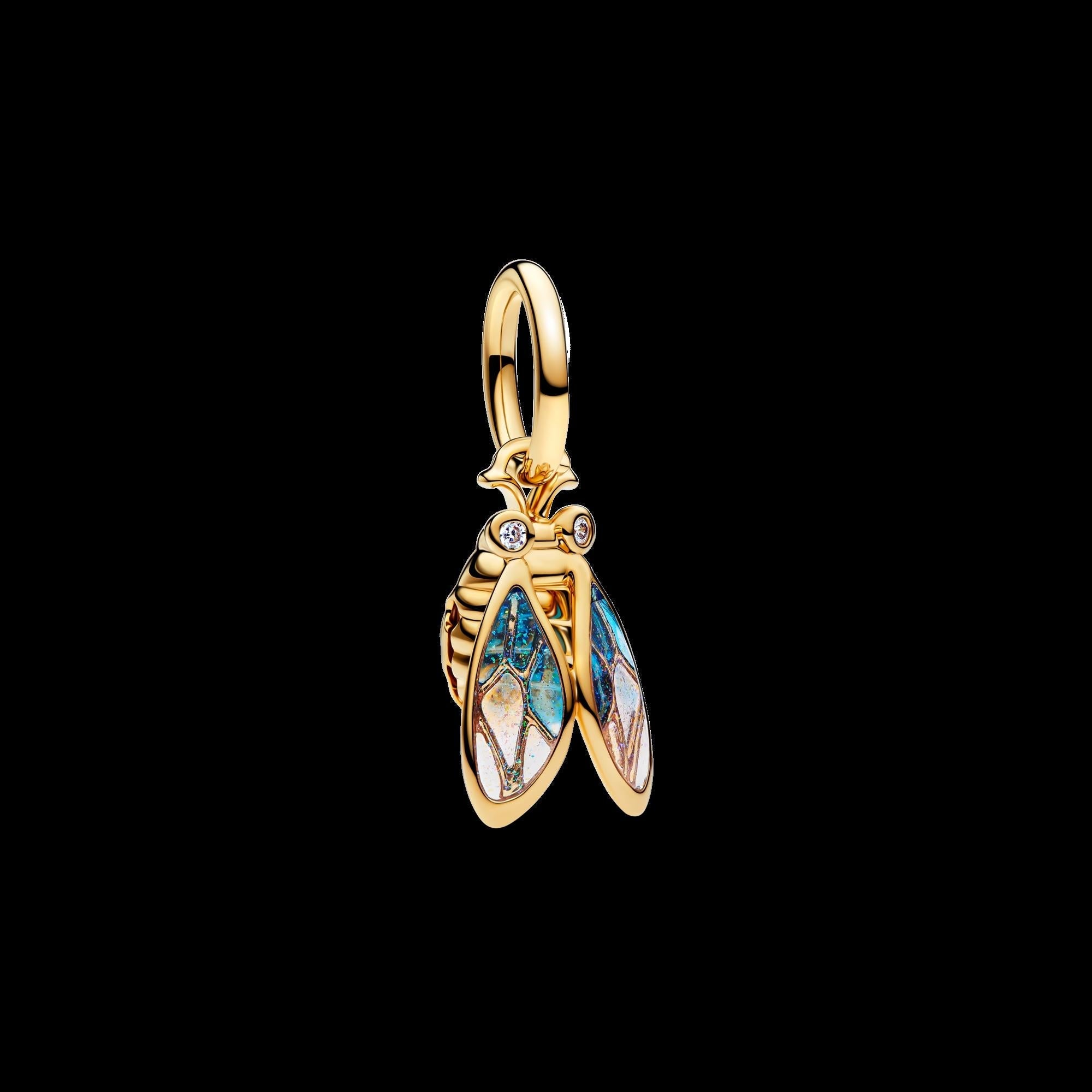 Treated Freshwater Cultured Baroque Pearl Squid Dangle Charm - Original Listing
