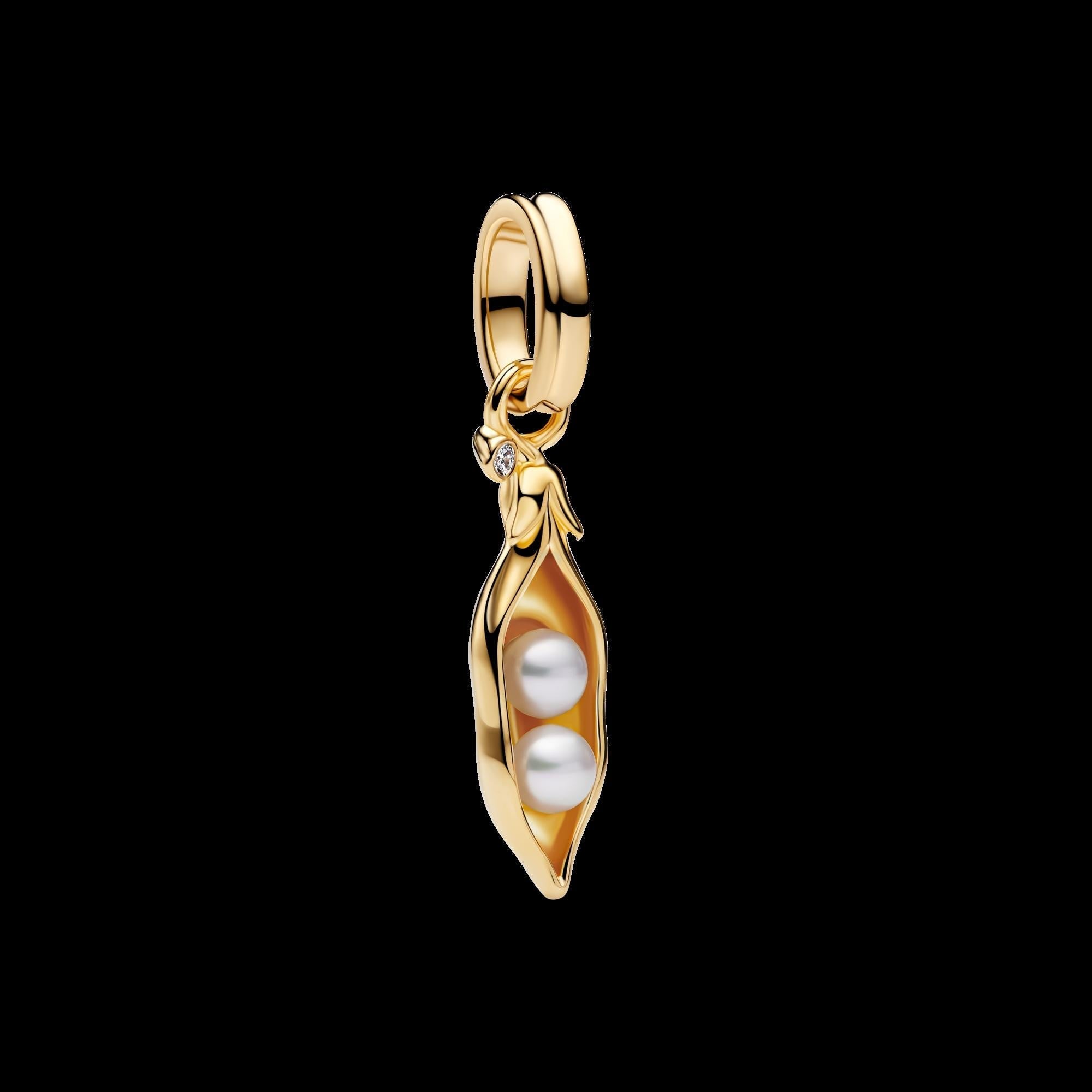 Treated Freshwater Cultured Baroque Pearl Submarine Dangle Charm - Original Listing
