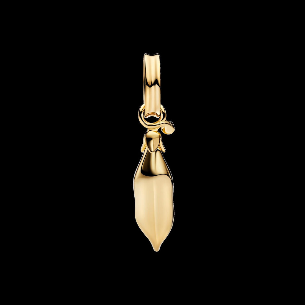 Treated Freshwater Cultured Baroque Pearl Peas in a Pod Dangle Charm - Original Listing