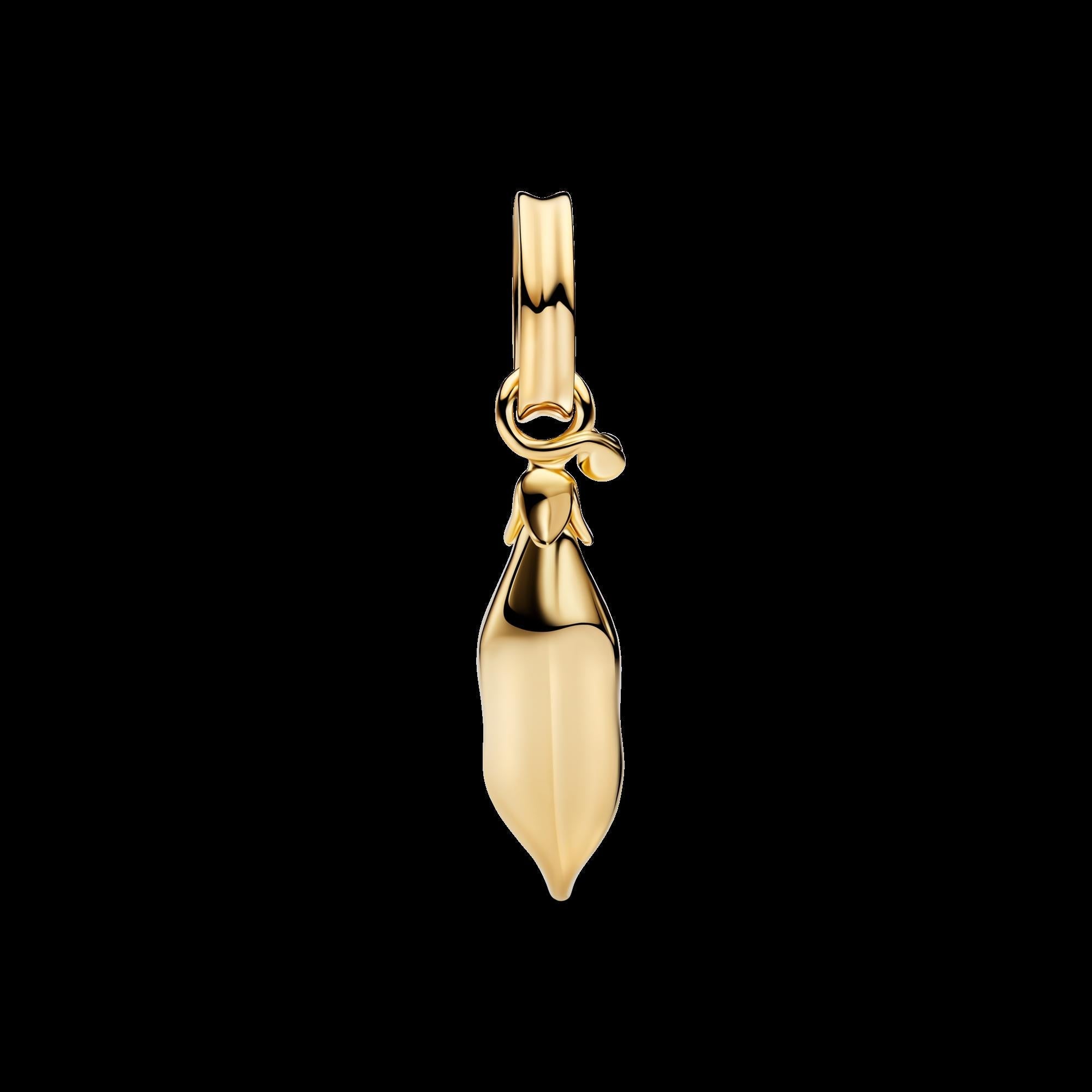 Treated Freshwater Cultured Baroque Pearl Peas in a Pod Dangle Charm - Original Listing