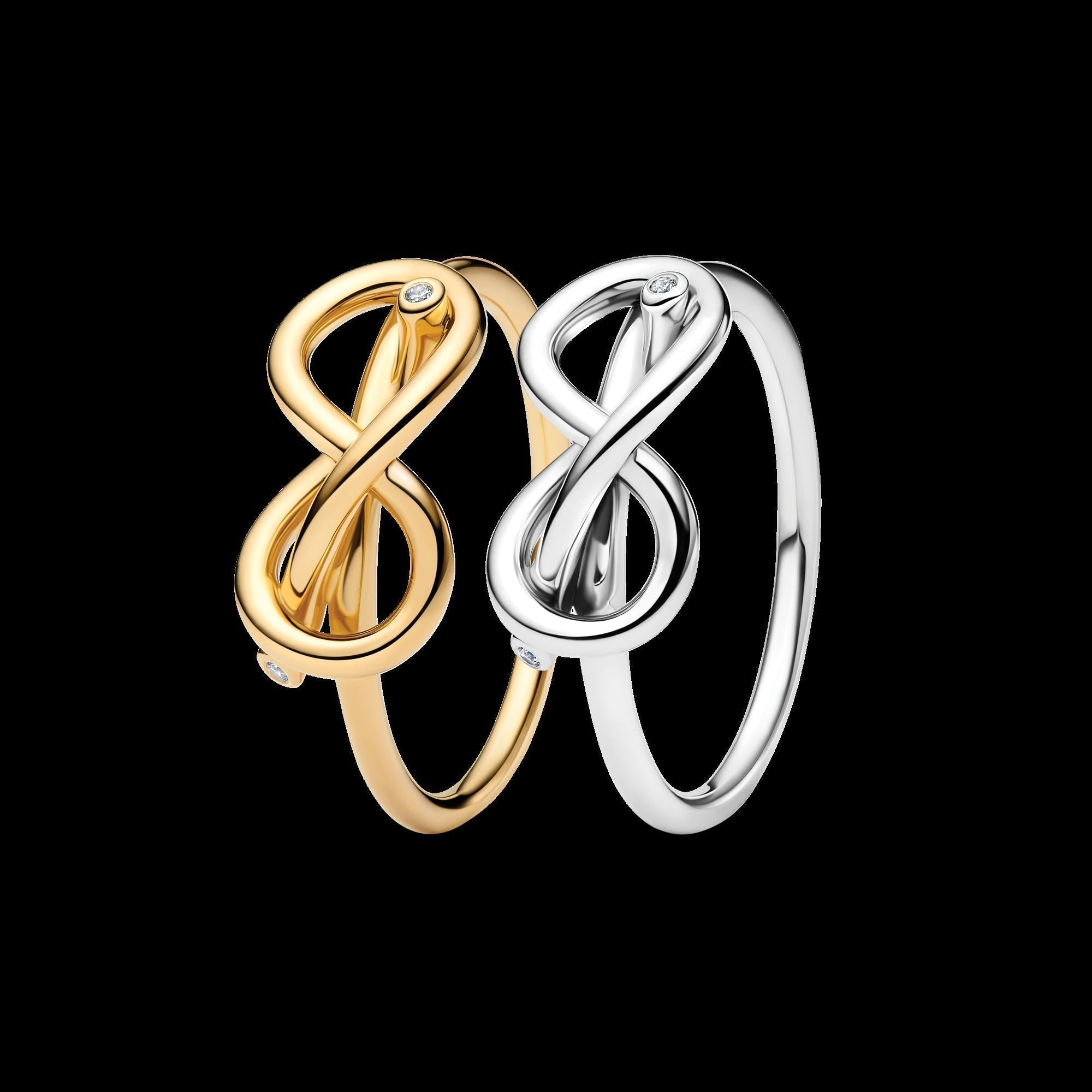 Sparkling Elevated Heart Ring - Original Listing