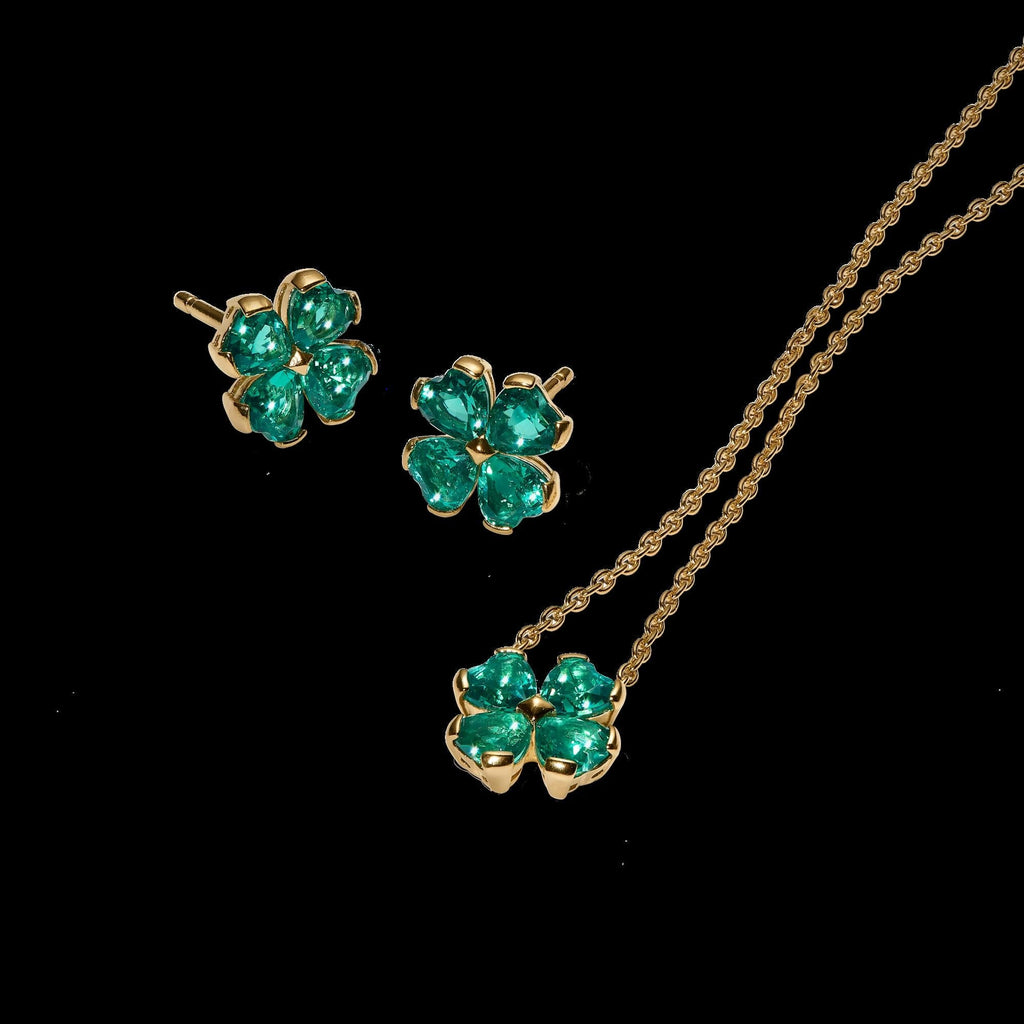 Round Pavé Halo Stud Earrings - Original Listing