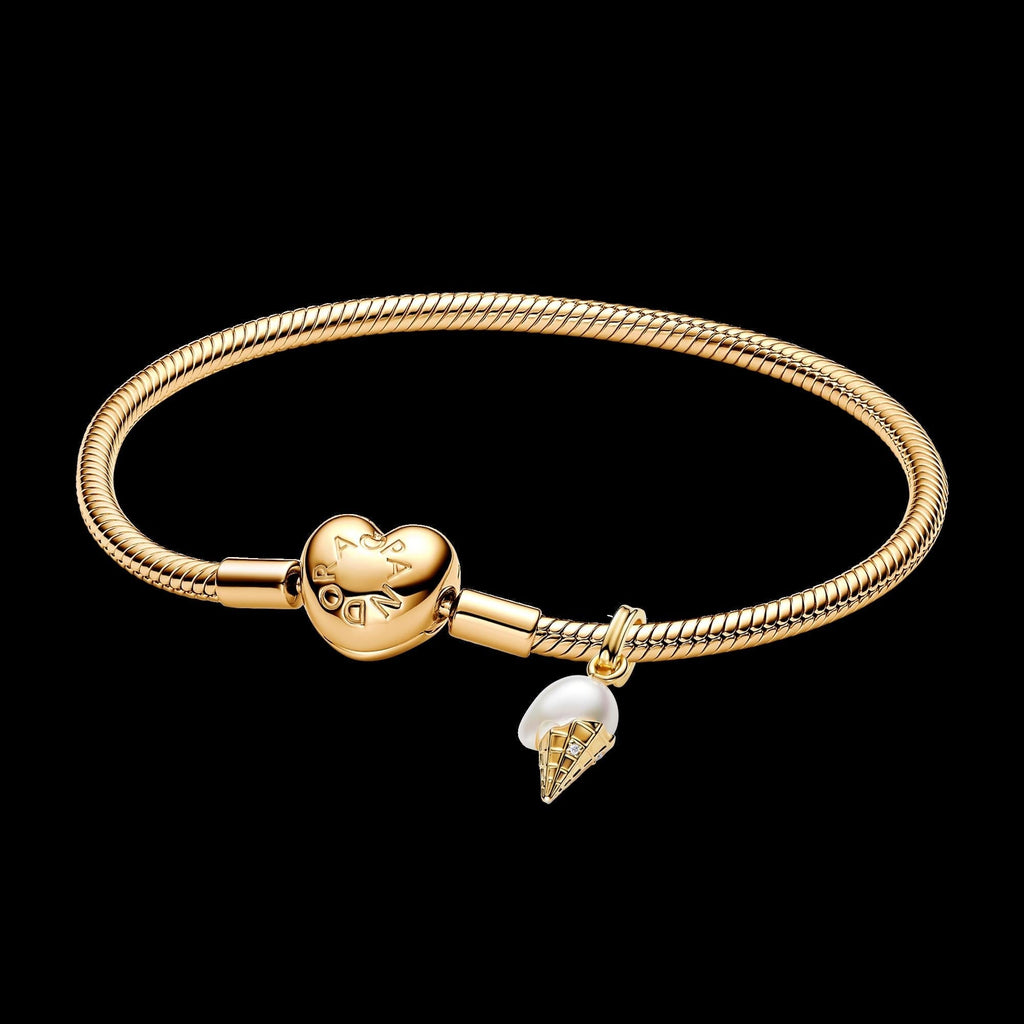 Treated Freshwater Cultured Baroque Pearl Submarine Dangle Charm - Original Listing